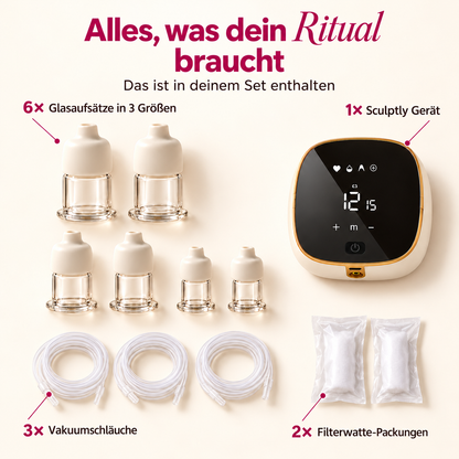Sculptly - Elektrisches Facial Cupping Gerät