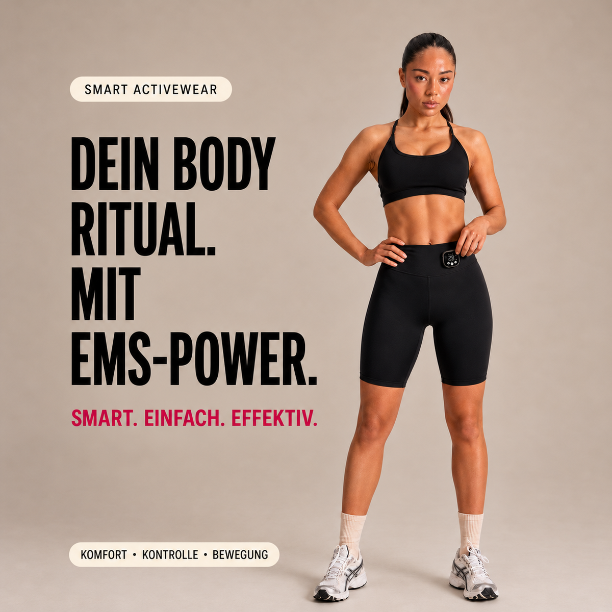 EMS Sculpting Shorts für definiertere Konturen an Gesäß & Beinen