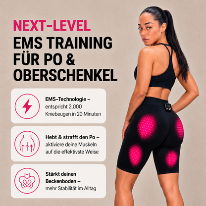 EMS Sculpting Shorts für definiertere Konturen an Gesäß & Beinen