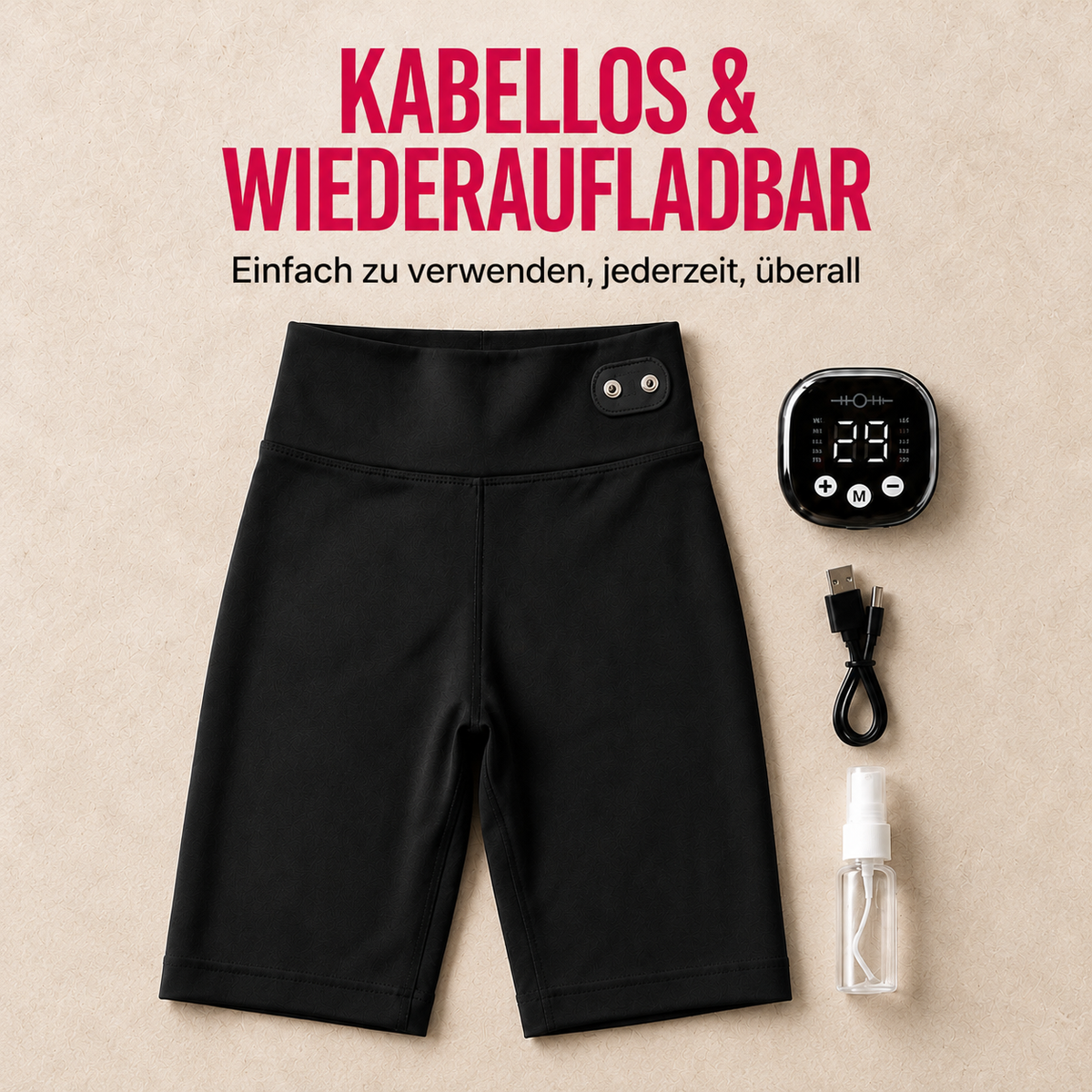 EMS Sculpting Shorts für definiertere Konturen an Gesäß & Beinen