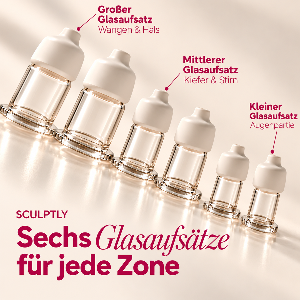 Sculptly - Elektrisches Facial Cupping Gerät